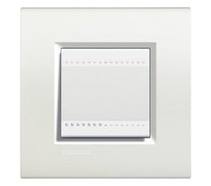 Legrand Bticino Cover Frame Switchgear - BTLNA4802BI [2 Pieces]