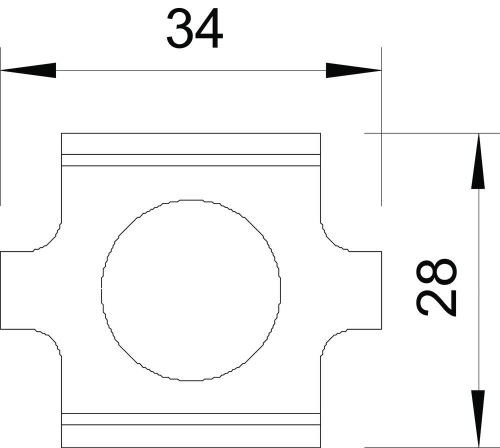 OBO GR-Magic Connector Cable Support System - 6016634 [20 Pieces]