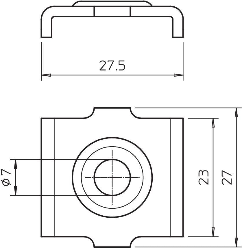 OBO Mounting Material Cable Support System - 6016674 [20 Pieces]
