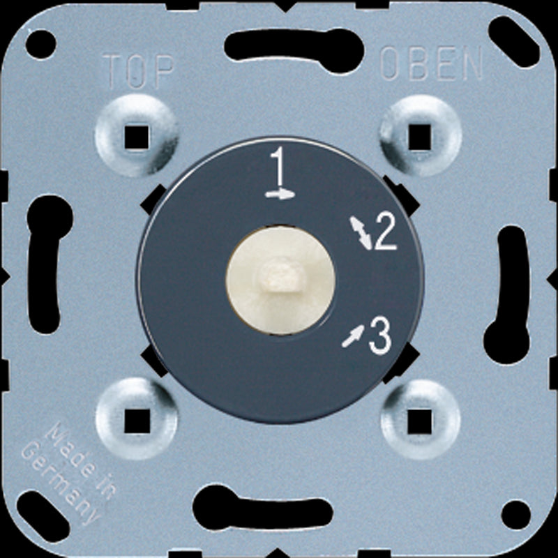 Interruptor de tres posiciones Jung Basic Element - 1101-3