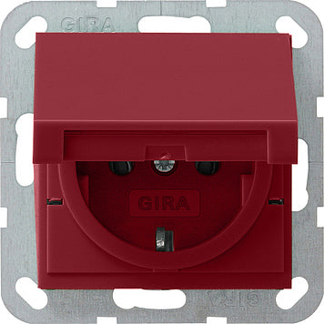 Gira System 55 Wall Socket Outlet (WCD Switchgear) - 110402