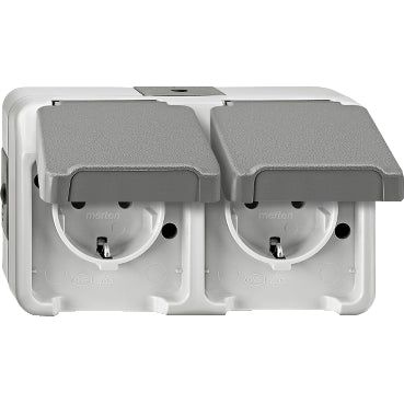 Toma De Pared Merten AQUASTAR De Schneider Electric (aparamenta WCD) - MTN2321-8029