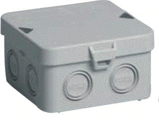 Attema Cable-mate Caja de Montaje en Superficie para Pared/Techo - AT2502 [2 Piezas]