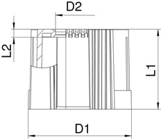 OBO Tulle Installation Pipe - 2047863 [30 Pieces]