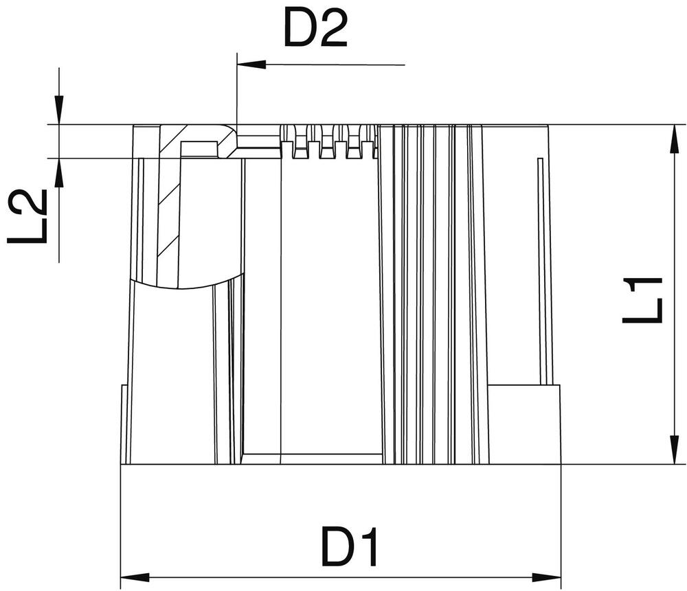 OBO Tubo De Instalación De Tul - 2047812 [50 Piezas]