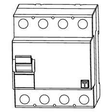 Interruptor De Corriente De Defecto A Tierra Doepke - 09134018HD