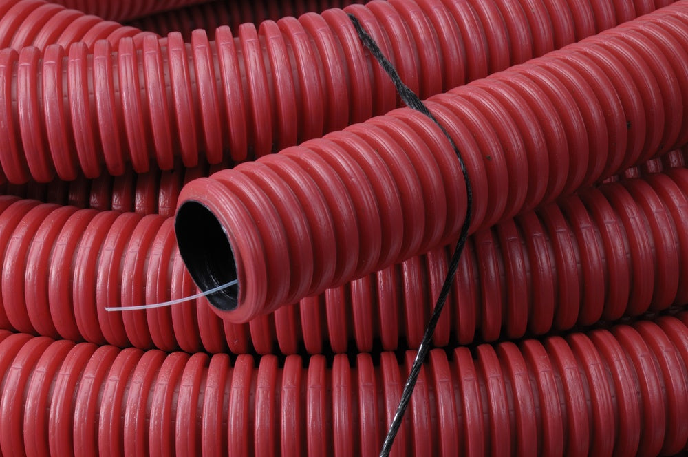 Pipelife Kabelflex Plastic Ribbed Cable Benan -Hose - 1496150092 [50 Meters]