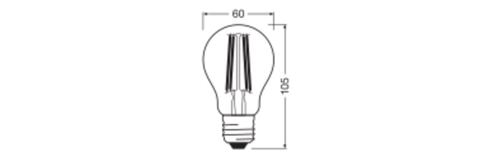 Bombilla LED Osram Vintage 1906 - 4058075293359