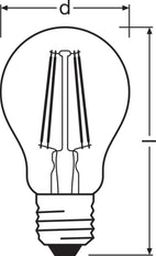 Bombilla LED Osram Vintage 1906 - 4058075293359