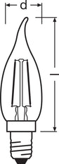 Osram Vintage 1906 LED bulb - 4058075293229