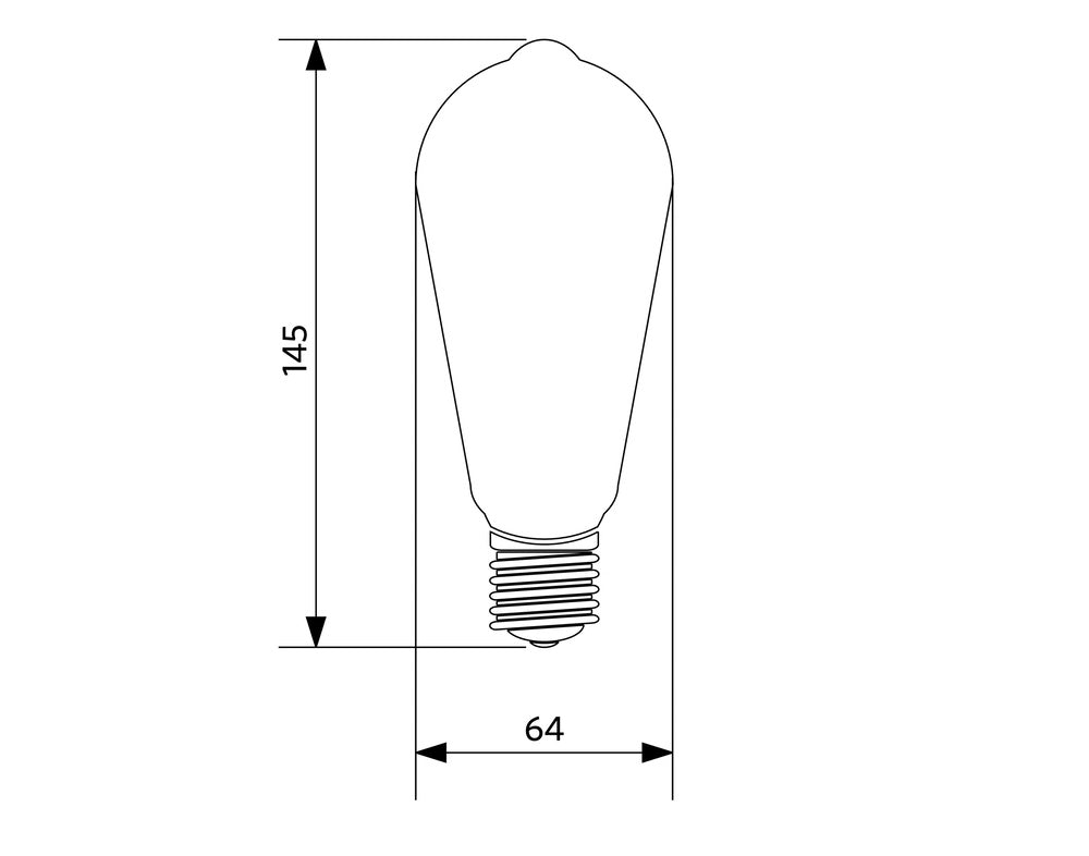 Lámpara LED de filamento Opple - 500012000200