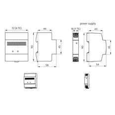 Accesorios BEG Vistation-KNX REG Gris - 93335