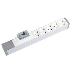 Legrand Enchufe De Mesa Con 5 Tomas E Interruptor De Fuga - 073424