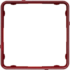 Marco de aplicación Jung CD Plus Rojo metalizado - CDP81RTM