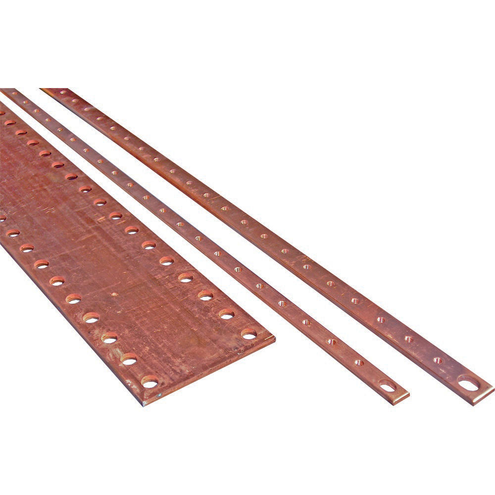 Eaton Copper Rail 15x5x1000 M6 218A Connection Rail - 289861 [4 Pieces]