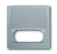 ABB Busch-Jaeger Silver Aluminium Cover Plate 50x50mm - 2CKA001753A0044
