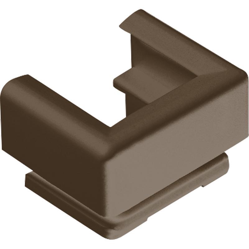 Jung Brown Cable Channel Entry Piece 15x15 - 12BR [5 pieces]