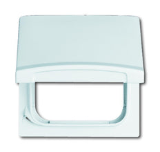 ABB Busch-Jaeger Placa adaptadora con tapa IP44 Alpin Blanco - 2CKA001710A1860