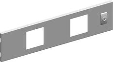 ABB Compartment Door For Panel Meters 96x96 RAL7035 Height 150mm RT1506 - 2CPX066447R9999