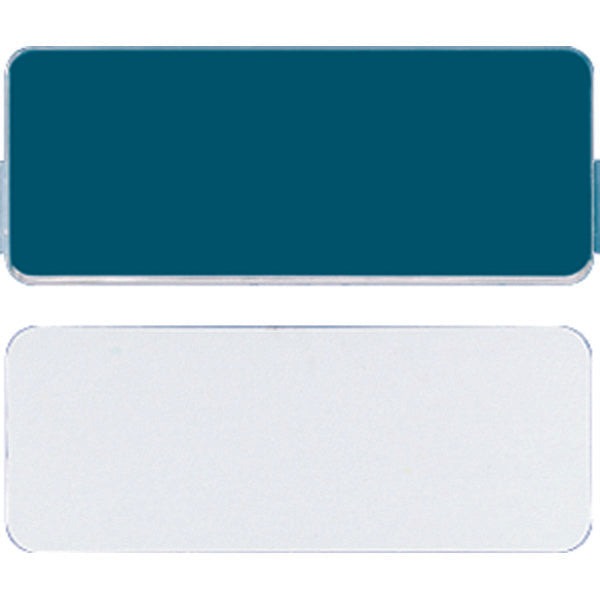 Jung Plexiglass Cover With Text Strip 23x59mm - CD54NA [2 pieces]