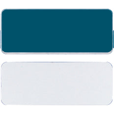 Jung Plexiglass Cover With Text Strip 23x59mm - CD54NA [2 pieces]