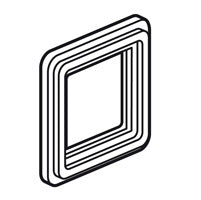 Legrand Soliroc Mosaic Adapter 2 Module Without Cover - 077881