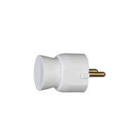 Legrand Right Angle White Plug 2P IP20 Plastic - 050316 [25 Pieces]