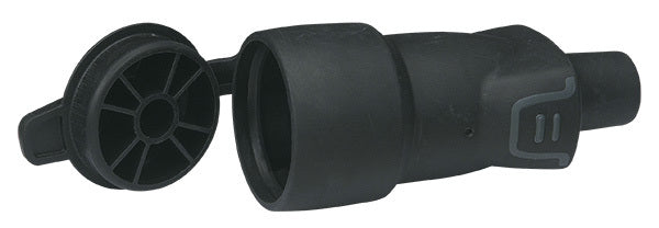 Legrand Rubber Contrast Plug With Lid IP44 - 050344 [10 Pieces]