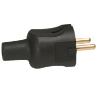 Legrand 2P 6A Rubber Plug - 050451 [25 Pieces]