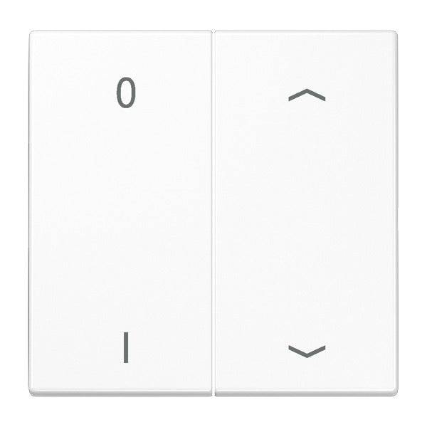 Jung EnO Funk Wall Transmitter LS990 White 4 Channel With Symbols - ENOLS995P01WW