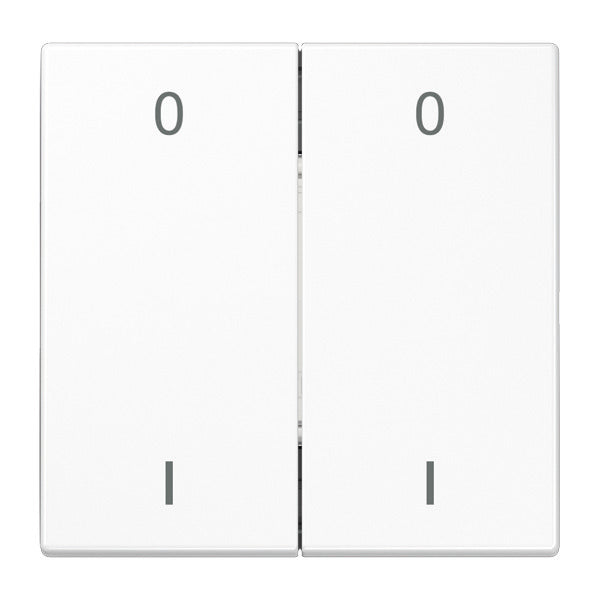 Jung EnOcean Wireless Wall Transmitter LS990 White 4-Channel With Symbols - ENOLS995-01WW