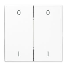 Jung EnOcean Wireless Wall Transmitter LS990 White 4-Channel With Symbols - ENOLS995-01WW