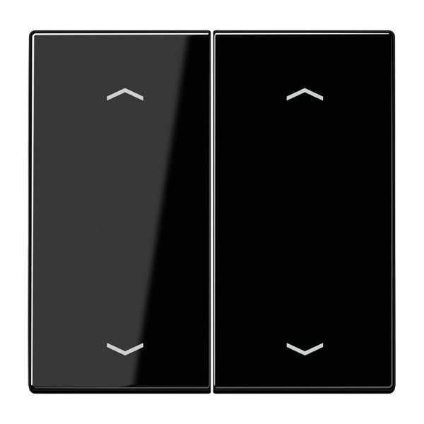 Jung EnO LS990 Black 4 Channel Radio Wall Transmitter With Symbols - ENOLS995MPSW
