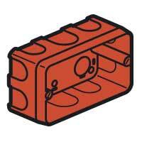 Legrand In-Wall Box 3 Mod 40mm - 080149 [10 Pieces]