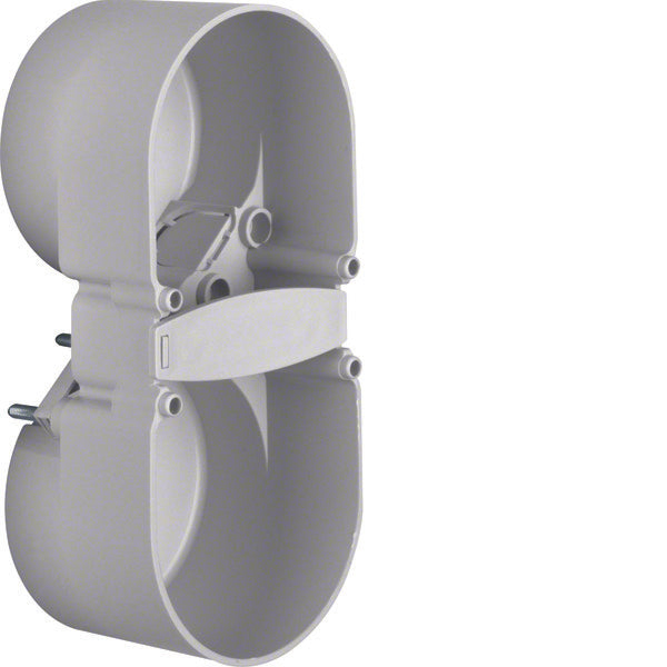 Hager Berker Integro Caja de protección de contactos de 2 gangs Gris - 9191501