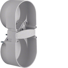 Hager Berker Integro Caja de protección de contactos de 2 gangs Gris - 9191501