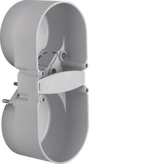 Hager Berker Integro Caja de protección de contactos de 2 gangs Gris - 9191502