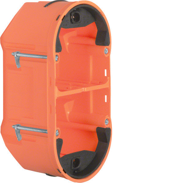Hager Berker 2-Gang In-Wall Box For TS Sensor And Crystal Ball - 1870