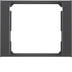 Berker Intermediate Ring For Central Plate K1 Matte Anthracite - 11087006 [2 pieces]