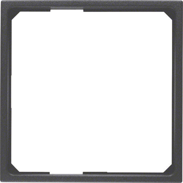 Hager Berker Anillo Adaptador Para Pieza Central 50x50mm Antracita Mate - 11091616 [5 piezas]