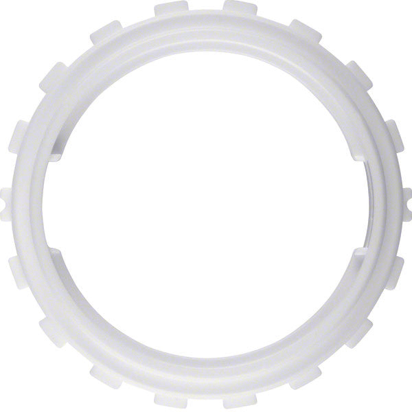 Hager Berker Anillo de sujeción Integro para material de 6mm de grosor Blanco Polar - 8183602 [5 piezas]