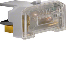 Hager Berker Neon Lamp Element With N Terminal Grey 230V - 1675