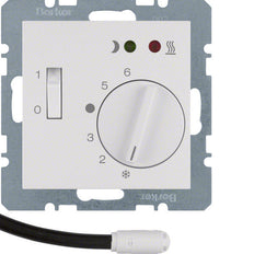 Hager Berker Floor Thermostat With Contact Switch - 20348989