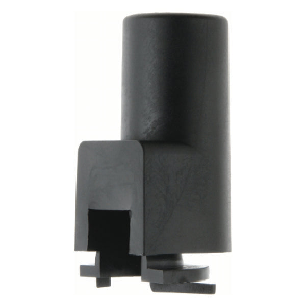Black Surface-Mounted Tube Entry - 181705 [2 pieces]