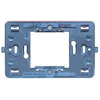 BTicino Magic Accessory Holder 2 Modules TT - BT503S/2A [50 Pieces]