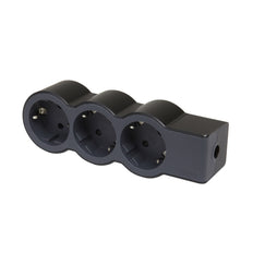 Legrand Standard Socket 3x2P+A Without Black Cord - 694574 [10 Pieces]