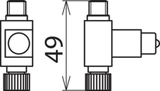 Módulo pararrayos Dehn Dehngate TV Tipo 1 - 909704