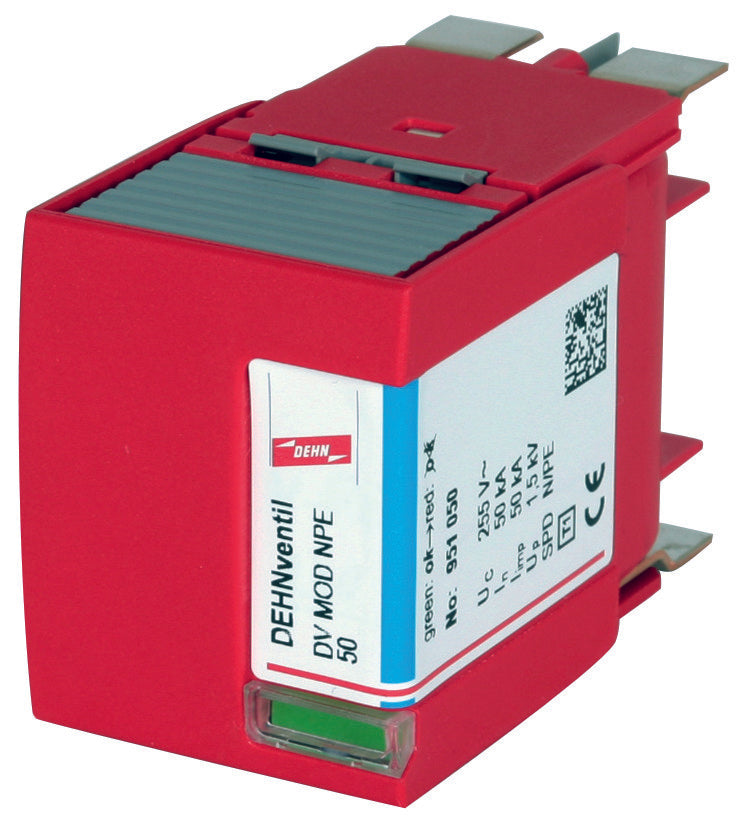 Módulo de protección DEHN Ventil N-PE 50 a base de chispas - 951050