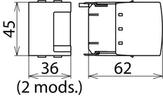 DEHN Ventil N-PE 50 Spark-Gap Based Protection Module - 951050