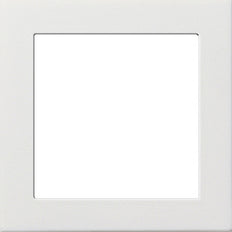 Gira F100 Marco Adaptador Cuadrado 50x50mm Blanco Puro - 0282112 [2 piezas]